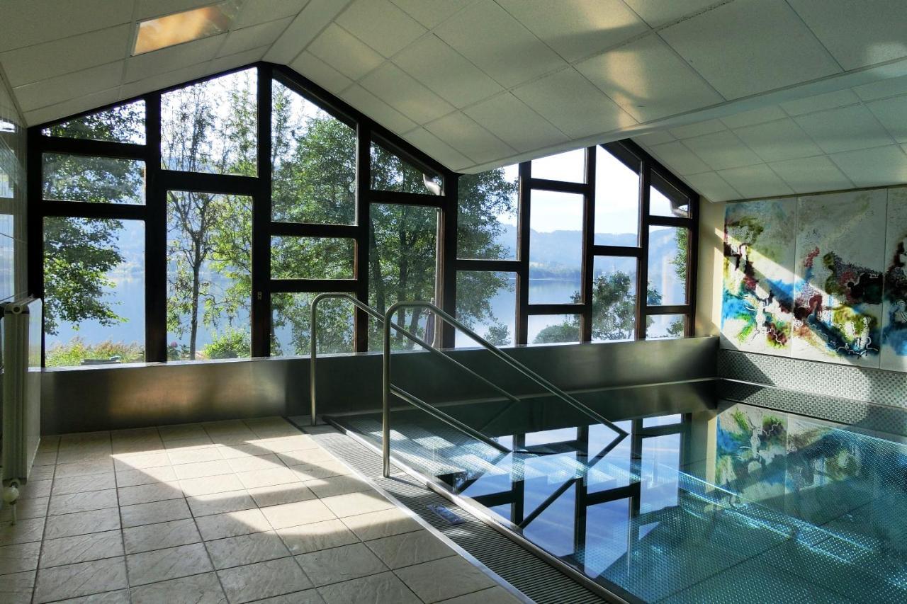 Maren Seeblick Appartement Haus Haensel&Gretel Direkt Am Ossiacher See Mit Hallenbad Stiegl Esterno foto